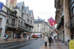 Une des rues commerçantes de Dijon